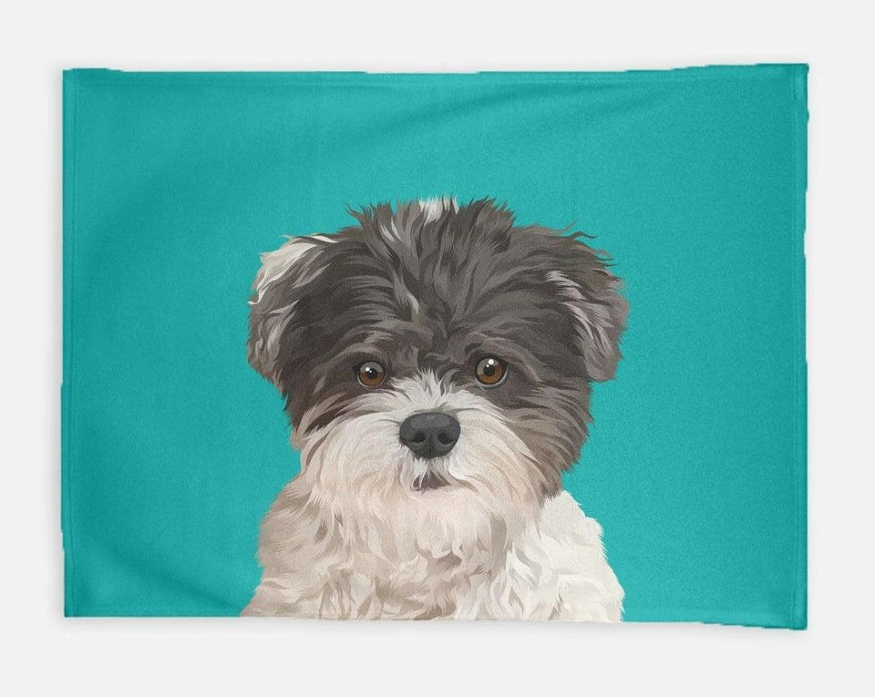 Custom Pet Blanket with Your Pet s Face Furiendship